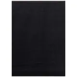 KADIMA DESIGN Teppich Kurzflor Waschbar LECH in Schwarz, einfarbig, 140 x 200 cm