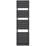 doporro Design Badheizung Flachheizkörper 180x50cm Anthrazit Paneelheizkörper Einlagig Horizontal Mittelanschluss Badheizkörper - doporro