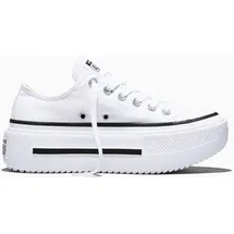Converse Chuck Taylor All Star Lift Double Damen Weiß/Schwarz 39