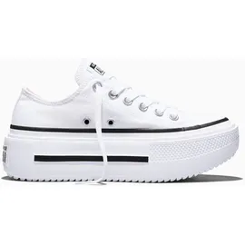 Converse Chuck Taylor All Star Lift Double Damen Weiß/Schwarz 39