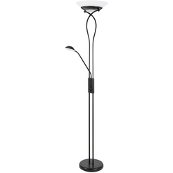 Rabalux 4554 Gamma-Stehlampe E27 2x15W + G9 1x40W schwarz