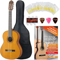 Yamaha CG122 MC Konzertgitarre Zeder + Zubehörset