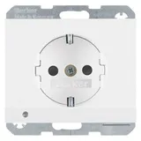 Berker Schuko-Steckdose polarweiß 1 St.