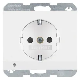 Berker Schuko-Steckdose polarweiß 1 St.