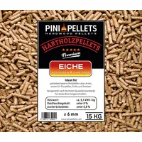 PINI Pellets 6 mm 15 kg Hartholz