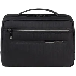Kulturbeutel SAMSONITE "SPLENDIX 19", Damen, Gr. B/H/T: 27cm x 19cm x 10cm, schwarz, Nylon, unifarben, Taschen, Kosmetiktasche Beauty Case Toilettenbeutel