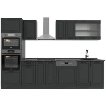 Vicco Küchenzeile R-Line 300 cm Anthrazit