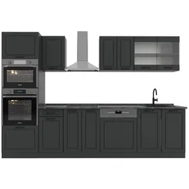 Vicco Küchenzeile R-Line 300 cm Anthrazit