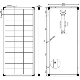 EnjoySolar Mono 100W monokristallin 100 W