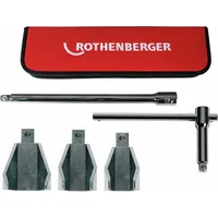 Rothenberger Standhahnmuttern-Set SW32-47 mit Griff und Verlängerung