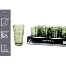 Ritzenhoff & Breker Favo Longdrinkglas 0,4 l 6-tlg.