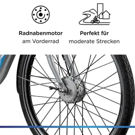Zündapp Green 2.7 2021 26 Zoll RH 46 cm Damen grau