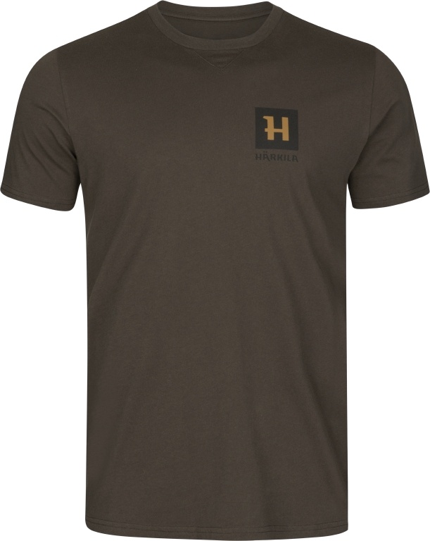 Härkila Herren Gorm T-Shirt, XXXL - shadow brown