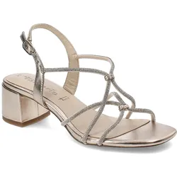 Goldene Sandalen Tamaris Elegante Damenschuhe, 39