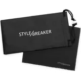 Stylebreaker Sonnenbrille in gold, / blau verspiegelt), | Gr.: onesize