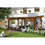 SKANHOLZ Sanremo 648 x 400 cm Leimholz Nussbaum