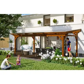 SKANHOLZ Sanremo 648 x 400 cm Leimholz Nussbaum