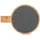 Zeller Schneide-/Servierbrett Bambus 1 29,5 x 22 x 1,5 cm Natur/Anthrazit