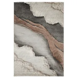 Webteppich Bond 3 Grau ca. 160x230cm