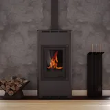 Aquaflam 7 Automatic Wasserführender Kaminofen Black 7 kW