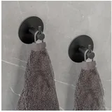 Schöner Wohnen Garderobenhaken Meleto Schwarz