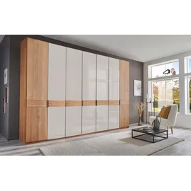 Wiemann Drehtürenschrank Cardiff 344,2 x 236 x 58 cm Braun/Weiß