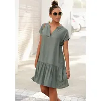 s.Oliver Blusenkleid Grün 38