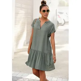 s.Oliver Blusenkleid Grün 38