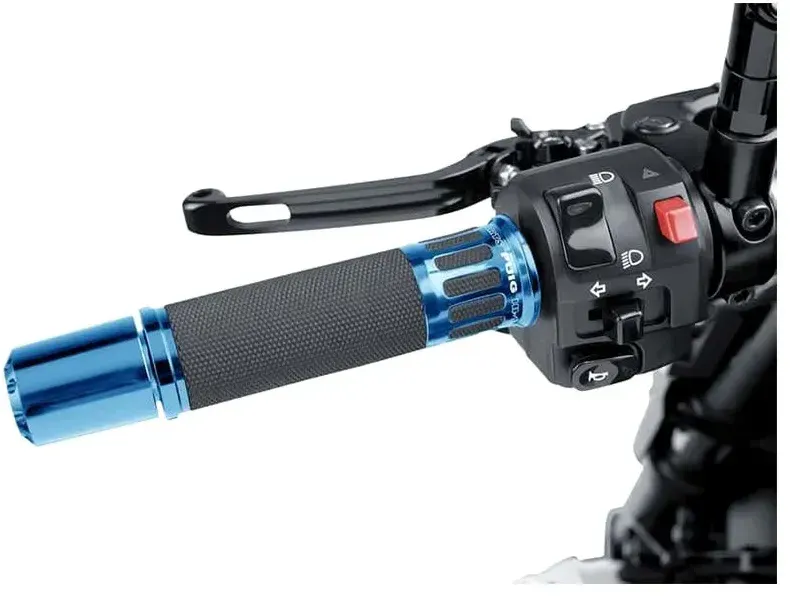 Puig Hi-tech Racing Griffe - Blue - 22 mm / 123 mm