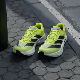adidas Adizero Boston 13 Herren Solar Yellow/Aurora Plum/Powder Plum 43 1/3