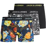 Jack & Jones Junior 3er-Pack Trunks in Black | 164