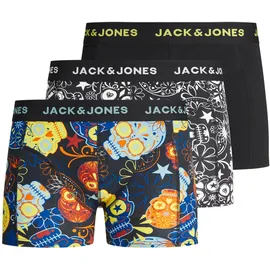Jack & Jones Junior 3er-Pack Trunks in Black | 164