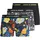 Jack & Jones Junior 3er-Pack Trunks in Black | 164