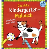 Carlsen Verlag Das dicke Kindergarten-Malbuch: Erste Reime, erste Bilder