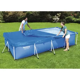 BESTWAY Poolabdeckung blau 400 x 211 cm