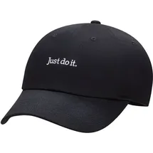 Nike Club Unstructured JDI Cap schwarz/weiß S/M