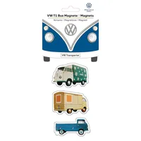 BRISA VW Collection - Volkswagen Kühlschrank-Büro-Pinnwand-Magnete mit T1 Bulli