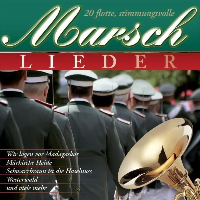 20 Flotte Stimmungsvolle Marschlieder - Various. (CD)