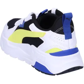 Puma Kinder Sneaker Trinity Lite Jr 391443-14 38.5 - PUMA Black-PUMA White-Lemon Sherbert-Vivid Blue - 38.5