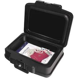 HMF Dokumentenbox 44,5 x 16,5 x 33 cm 1-tlg. schwarz