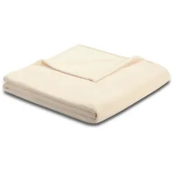 Wohndecke BIEDERLACK "King Fleece", beige (creme), B:150cm L:200cm, Wohndecken, leicht, Kuscheldecke