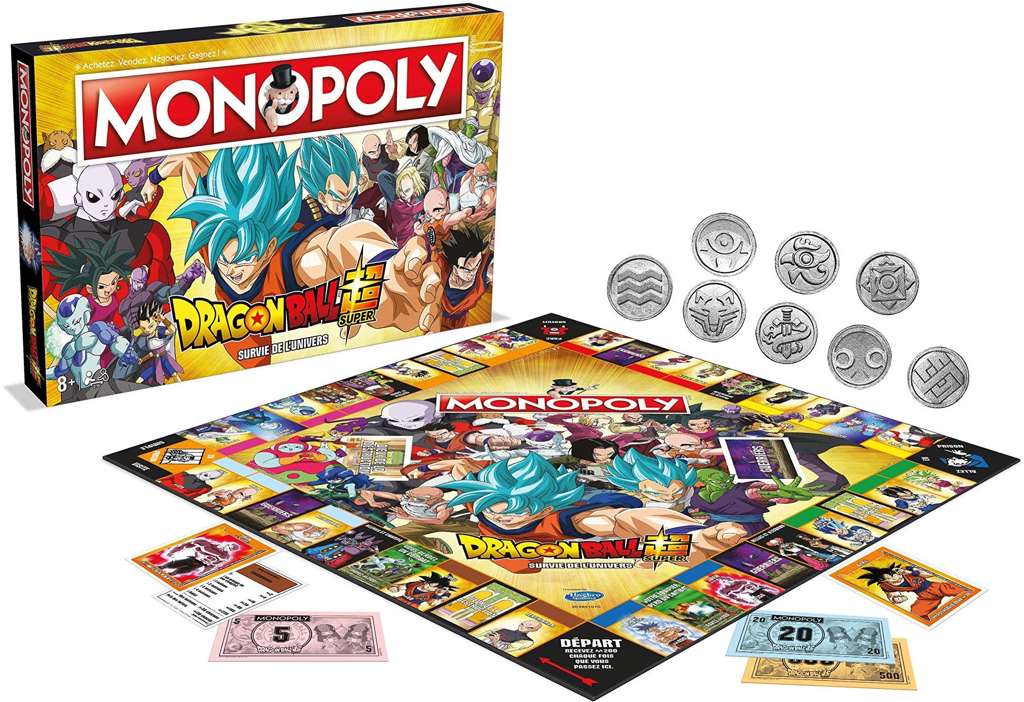 Monopoly Dragon Ball Super – Survie De L'univers – Französisch (Nintendo Switch/Xbox One/PS4)