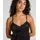Hunkemöller Velvet lace cami Pyjama Schwarz XL
