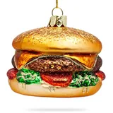 SIKORA BS469 Hamburger Christbaumschmuck Glas Figur Weihnachtsbaum Anhänger