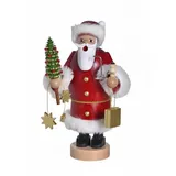 KWO Räuchermann Weihnachtsmann 21 cm mehrfarbig