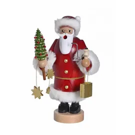 KWO Räuchermann Weihnachtsmann 21 cm mehrfarbig