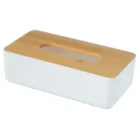 Wenko Rotello Tücherbox Weiß/Natur
