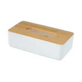 Wenko Rotello Tücherbox Weiß/Natur
