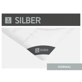 SPESSARTTRAUM Faserdecke Silber - B/L ca. 155.00x220.00