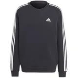 Adidas Herren Sweatshirt - Schwarz,Weiß - S